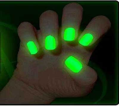 brilha no escuro esmaltes com neon