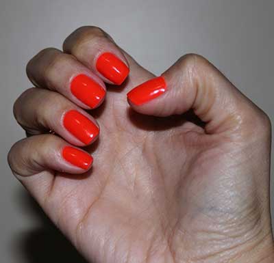 laranja forte para o verão