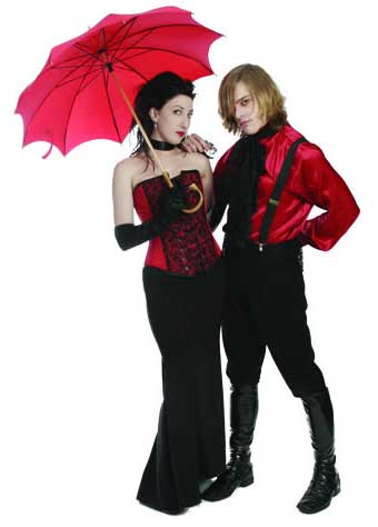 look com vermelho dicas da moda gótica
