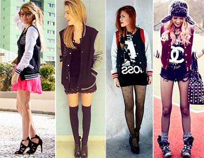 modelos e fotos de blusas college