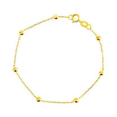 modelo fininho pulseira de ouro femininas