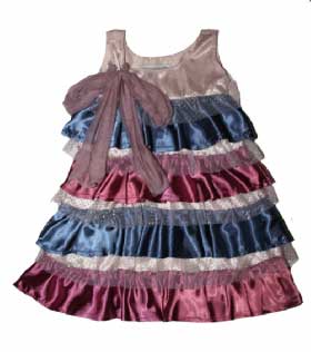 Vestidos juvenis1 moda infanto-juvenil