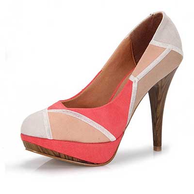 com cores scarpin feminino