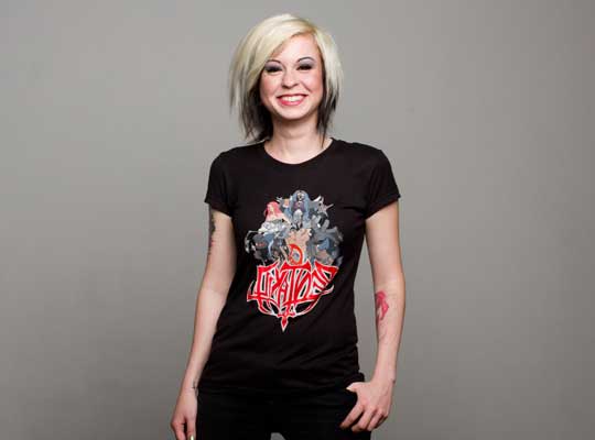 camiseta league of legends feminina