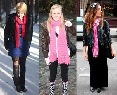 Como Usar Cachecol 7 muito fashion