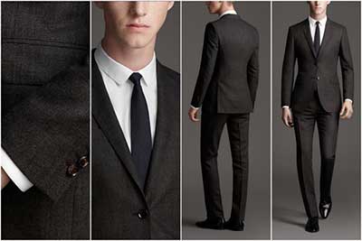 masculino 1 Traje Social Completo