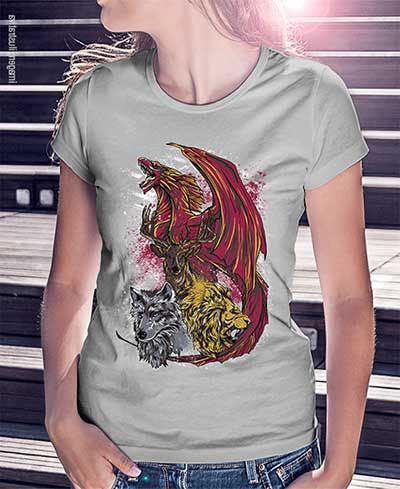 Fotos de camisetas do game of thrones