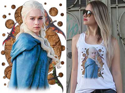 camisetas do game of thrones