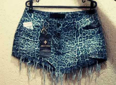 imagens de saias estampadas jeans
