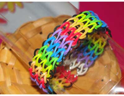 de plástico modelos de pulseiras de elásticos
