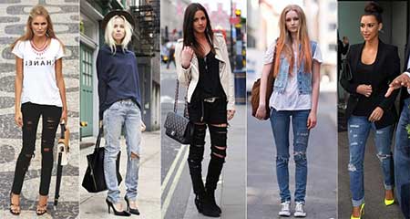 imagens de looks com calça jeans