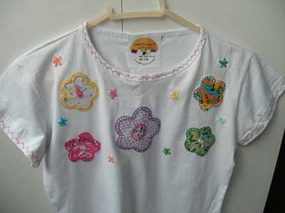 dicas de camisetas bordadas