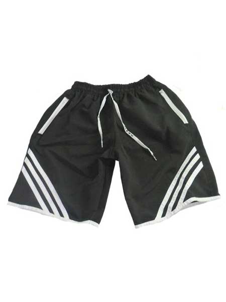 Short com elástico 2 modelo preto