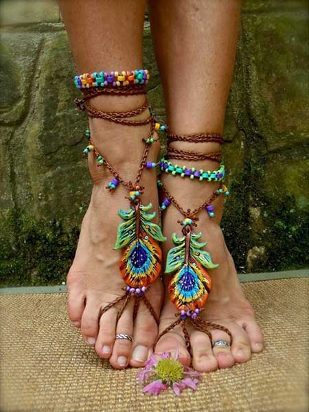 acessórios roupa de hippies