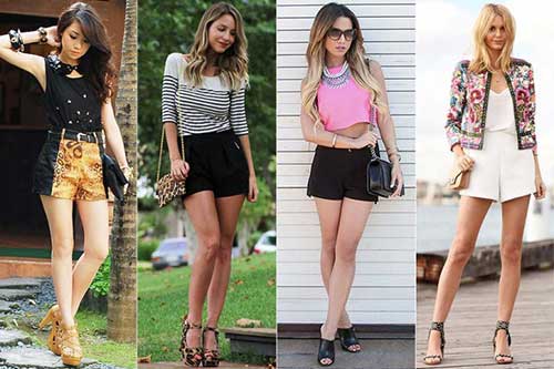 modelo de short