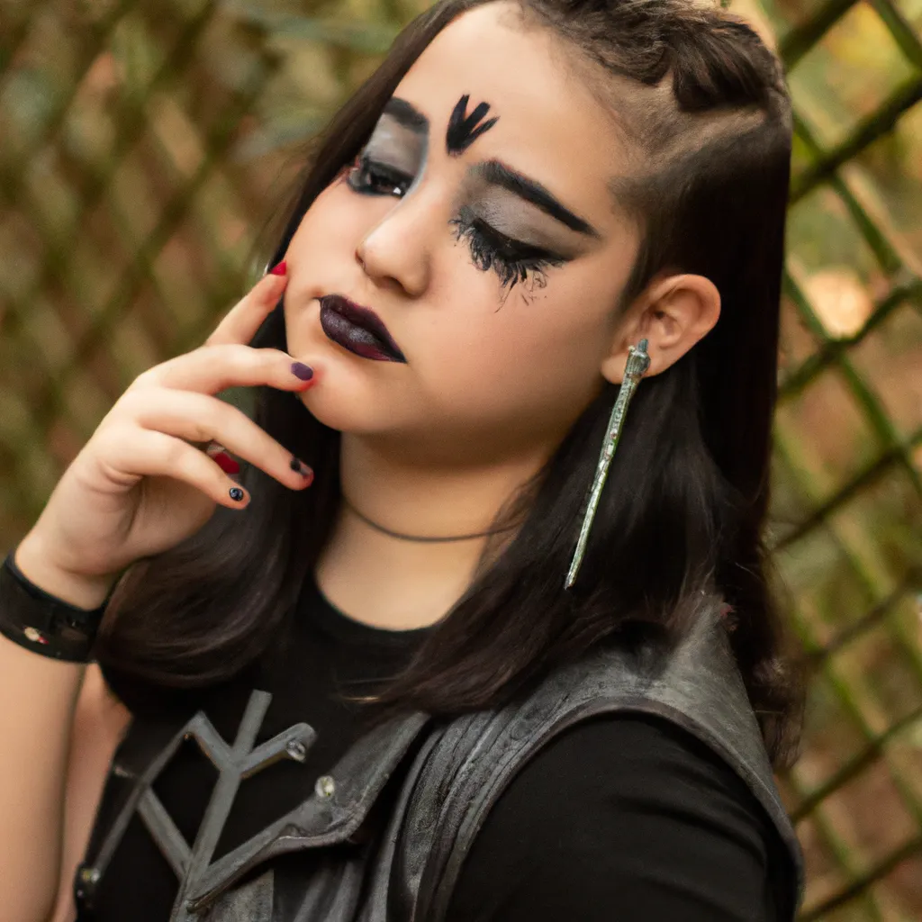 11 Usando tachas para adicionar atitude a sua roupa Gotic. 11 Usando tachas para adicionar atitude a sua roupa Gotic.