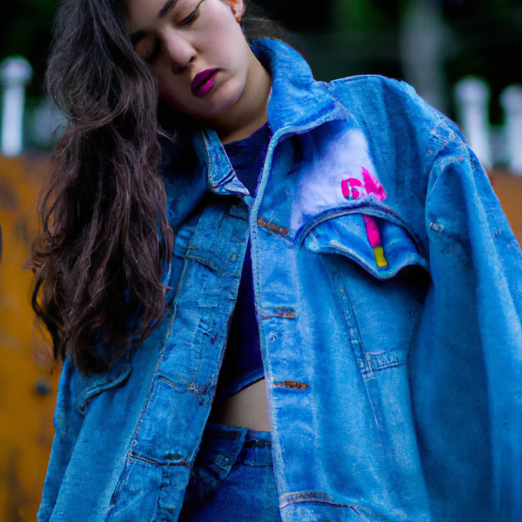 12 Jaquetas jeans x moletons largos no estilo Grungette.