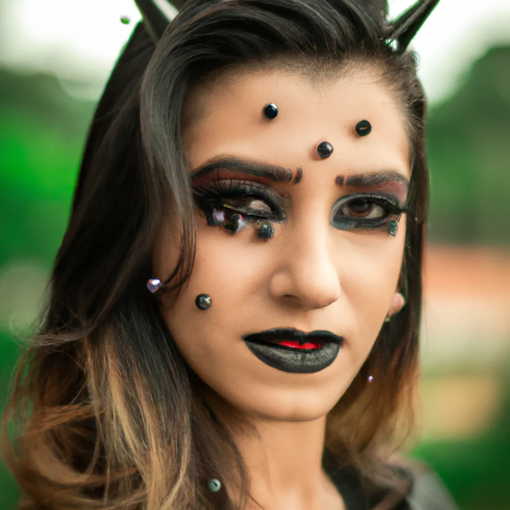 14 Usando tachas para adicionar atitude a sua roupa Gotic. 14 Usando tachas para adicionar atitude a sua roupa Gotic.