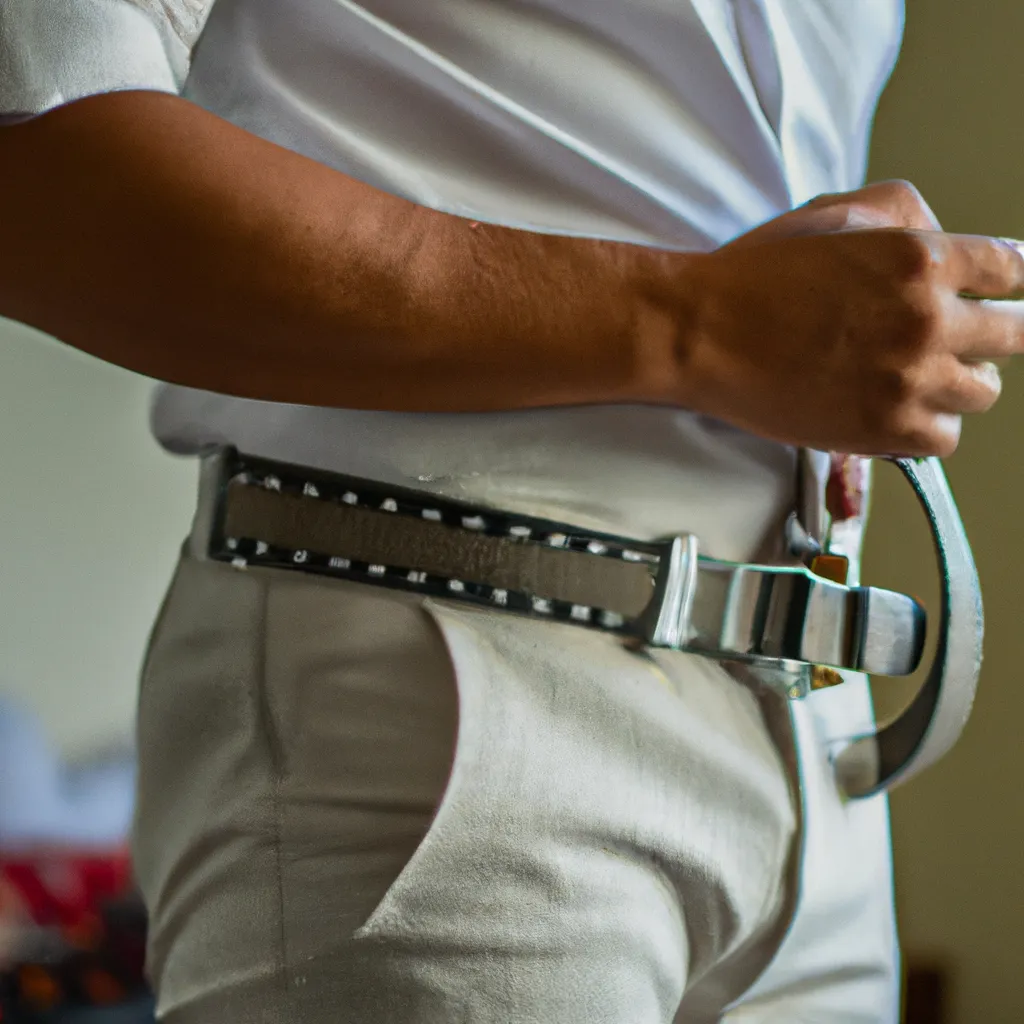 9 Usando cintos para destacar seu look