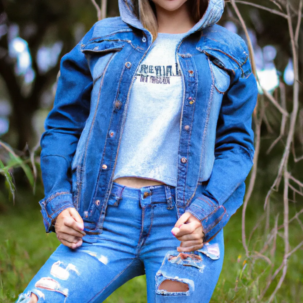 Dicas Jaquetas jeans x moletons largos no estilo Grungette.