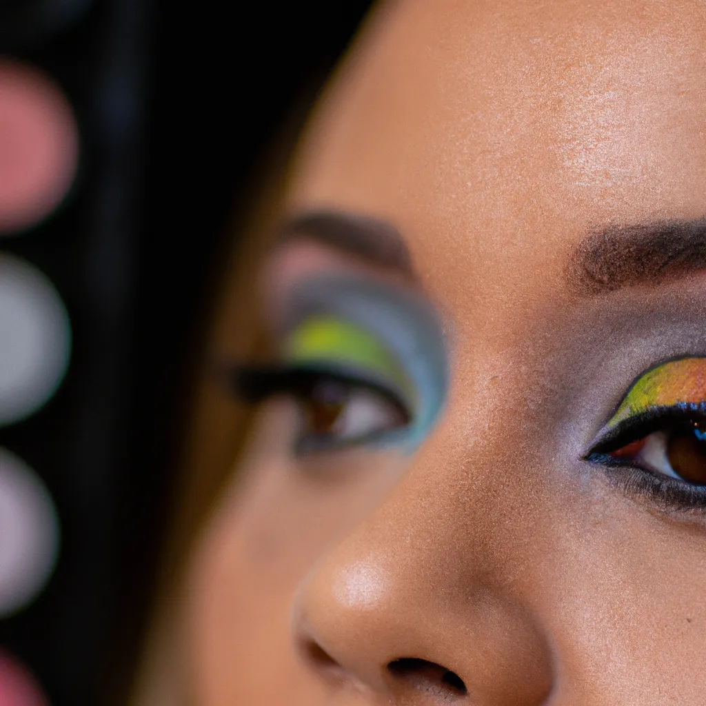 Dicas Maneiras criativas de usar sombras coloridas nos olhos