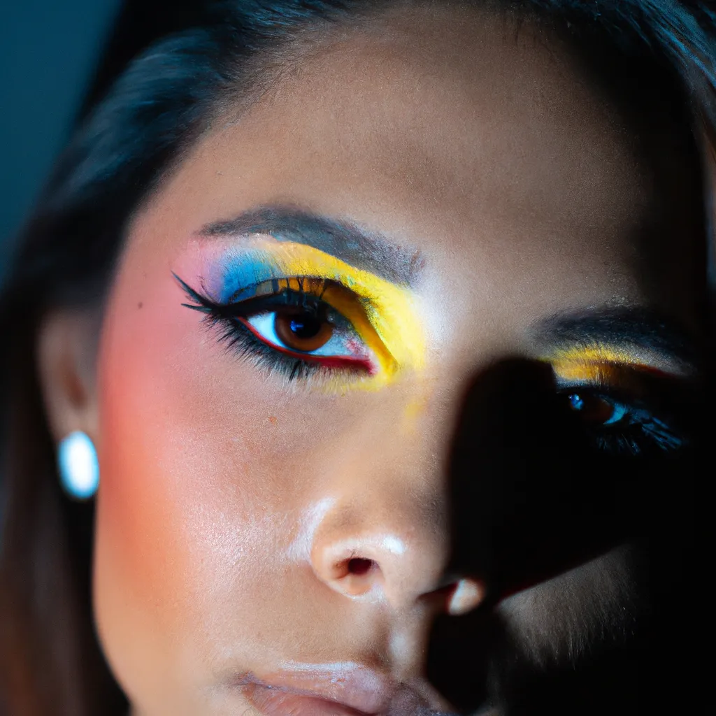 Ideias Maneiras criativas de usar sombras coloridas nos olhos
