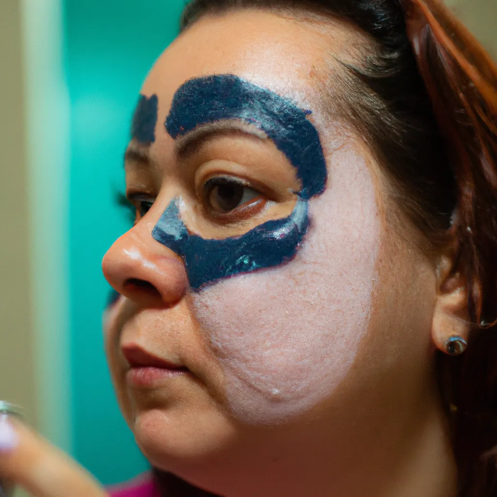 Ilustracao Como preparar seu rosto antes da aplicacao da mascara facial Ilustracao Como preparar seu rosto antes da aplicacao da mascara facial