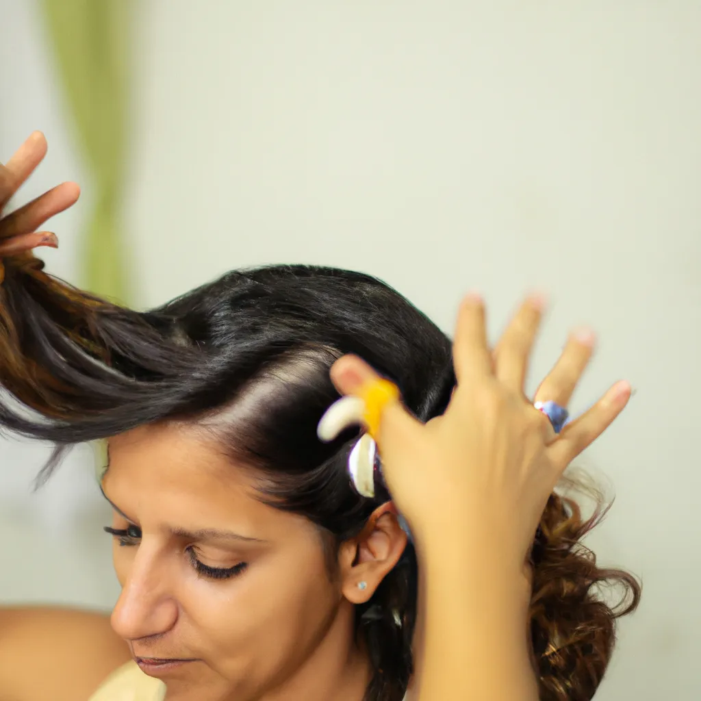 Imagem As alteracoes no cabelo.