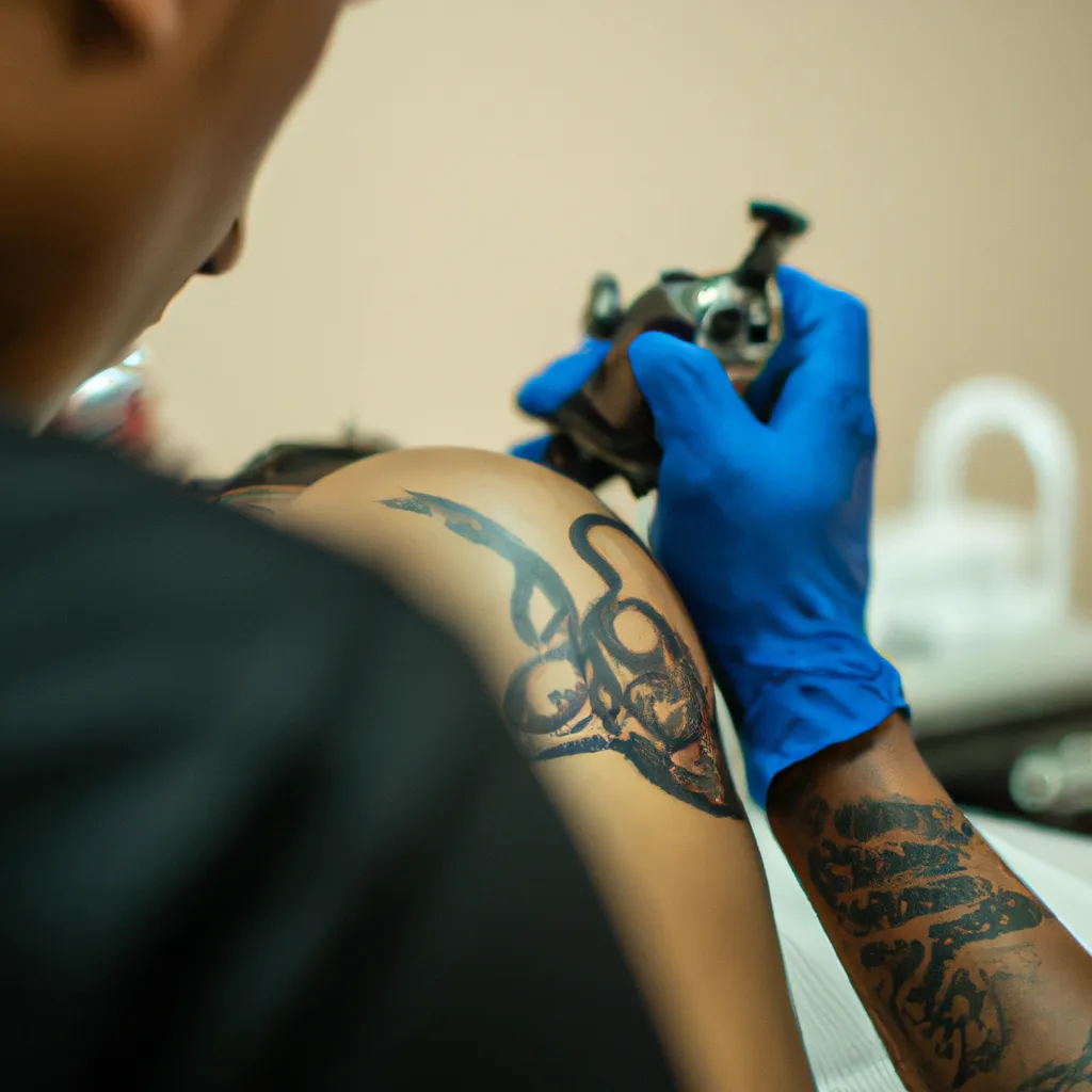 Imagem Como remover uma tatuagem