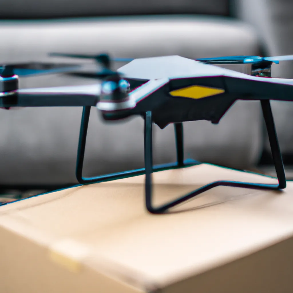 Imagem Impacto dos drones nas compras online de produtos de moda