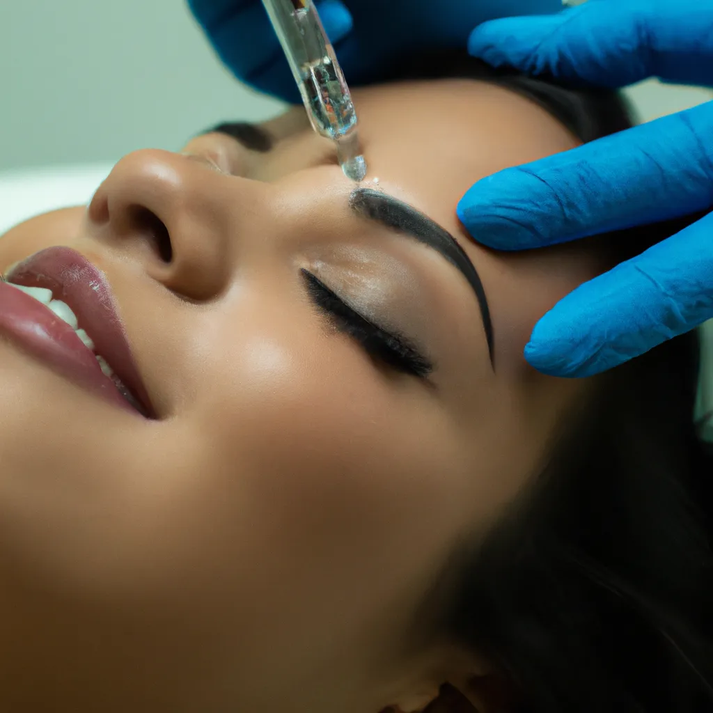 Imagem Lifting facial para a correcao do rosto.