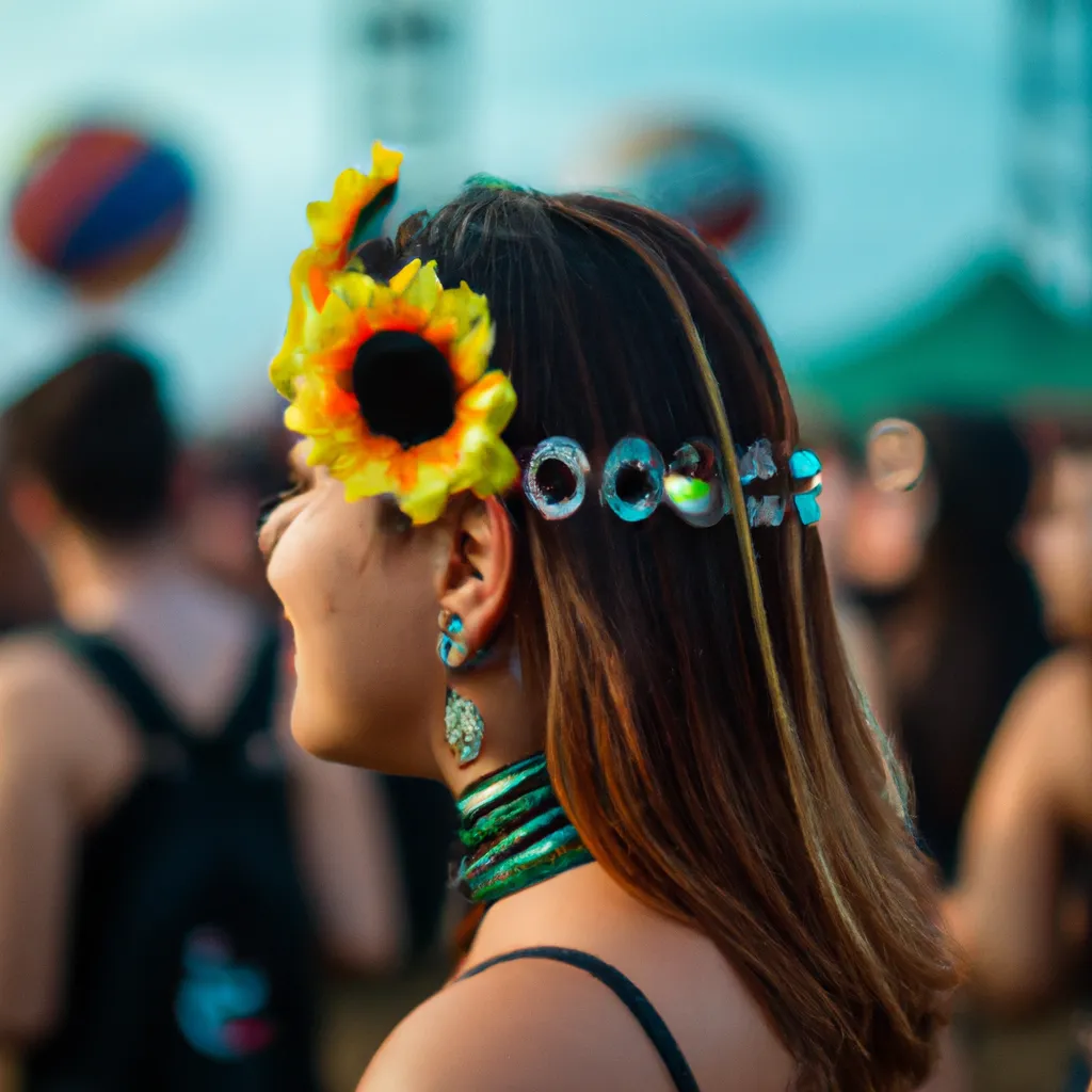 Imagens A arte de se vestir em festivais de musica Imagens A arte de se vestir em festivais de musica