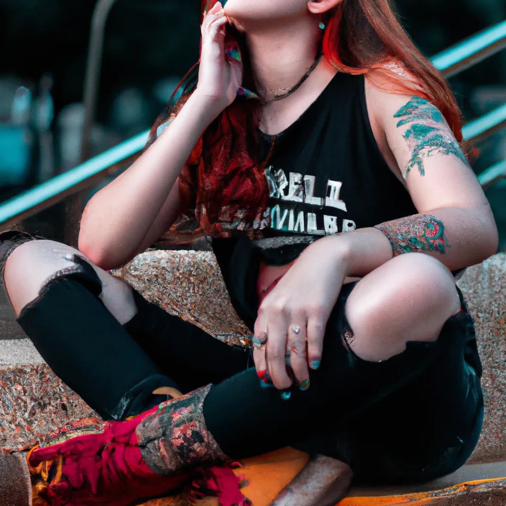 Imagens A influencia do estilo Grunge no mundo da moda