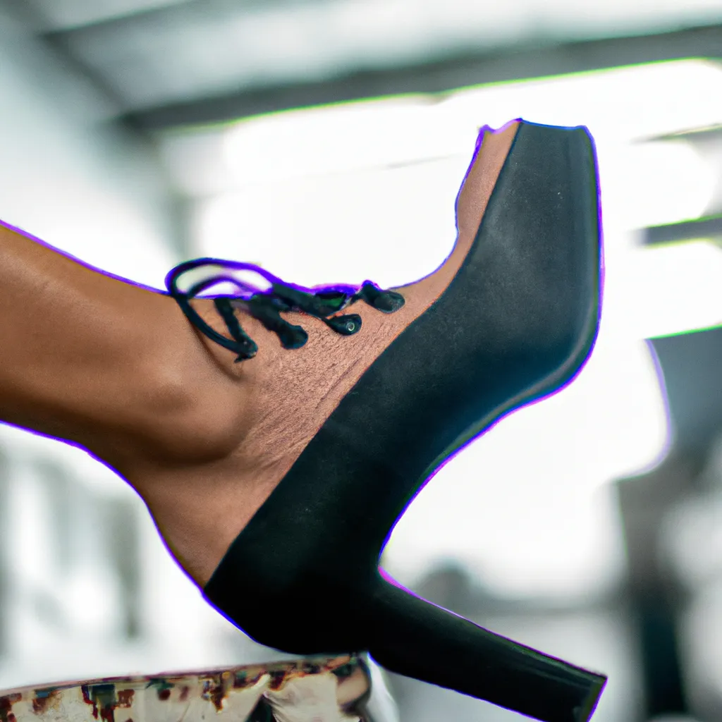 Imagens Como usar sapatos altos como acessorios Imagens Como usar sapatos altos como acessorios