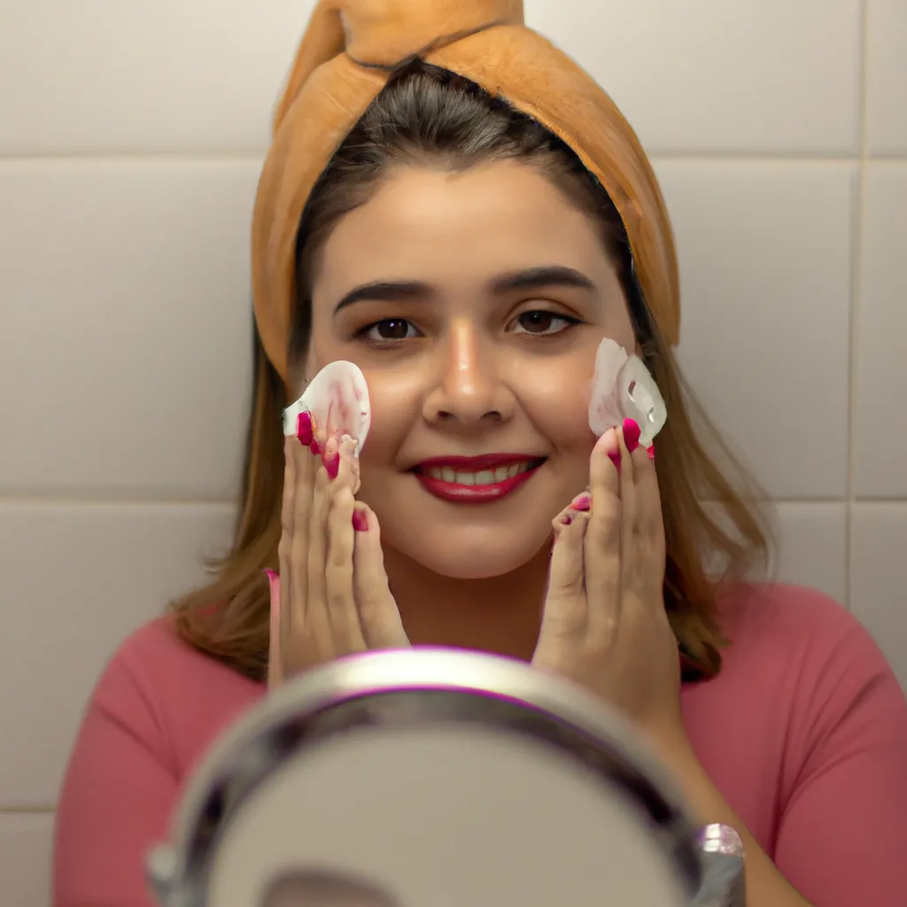 Imagens dicas limpeza facial