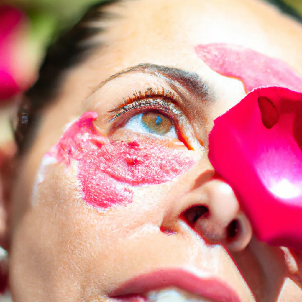 Imagens usar leite rosas limpar pele 1 Imagens usar leite rosas limpar pele 1