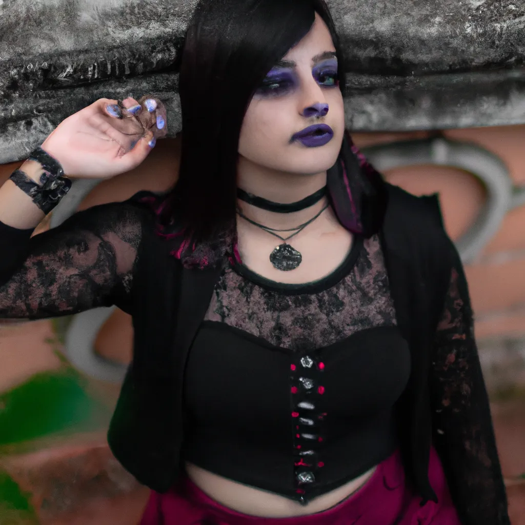 Passo Passo Adicionando detalhes unicos as suas roupas em estilos goticos Passo Passo Adicionando detalhes unicos as suas roupas em estilos goticos