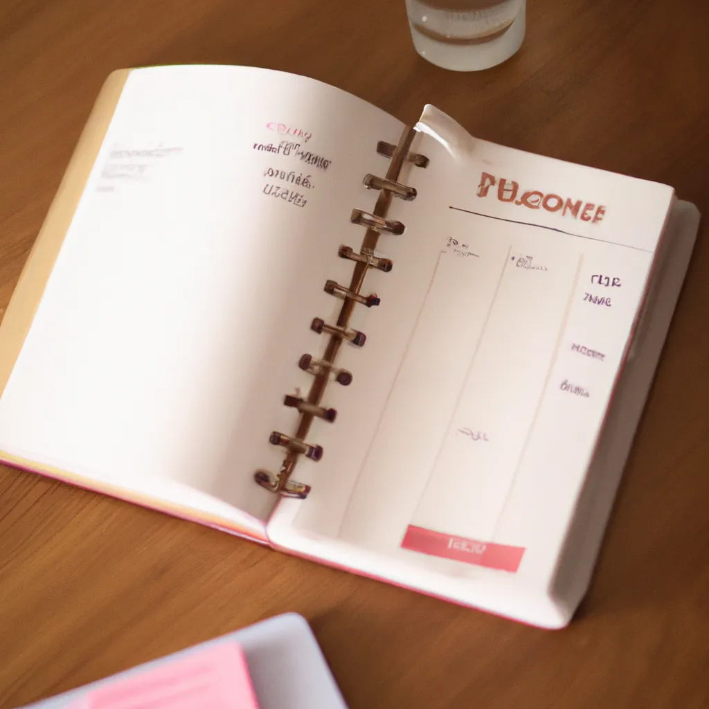 Organize sua Agenda Diária e Alcançe Mais Foco e Produtividade!
