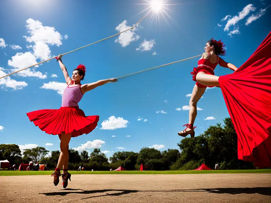 Dicas a importancia das saias no guarda roupa das artistas circenses Dicas a importancia das saias no guarda roupa das artistas circenses