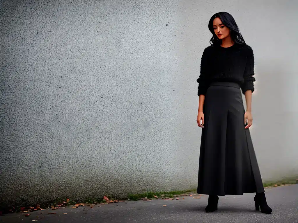 Dicas a influencia das saias na moda monocromatica