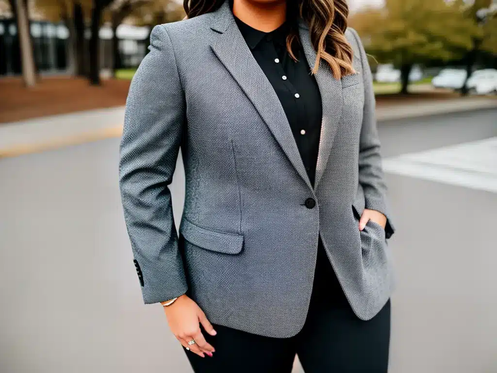 Dicas blazers e casacos plus size para ocasioes 3