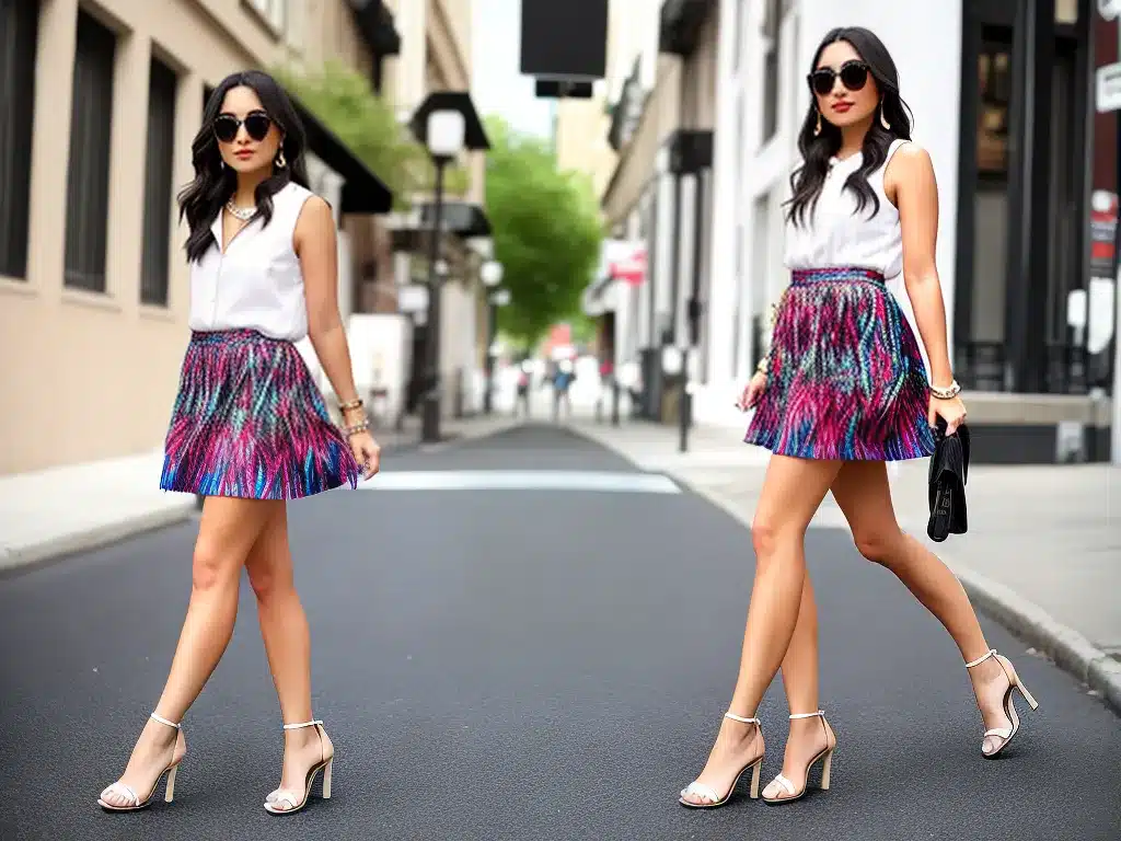 Dicas dicas de estilo saias estampas penas 3