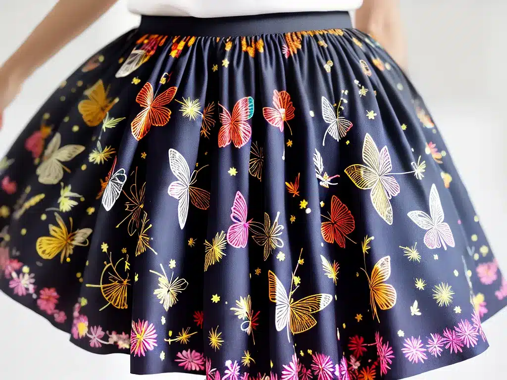 Dicas dicas estilo saias estampas insetos 2