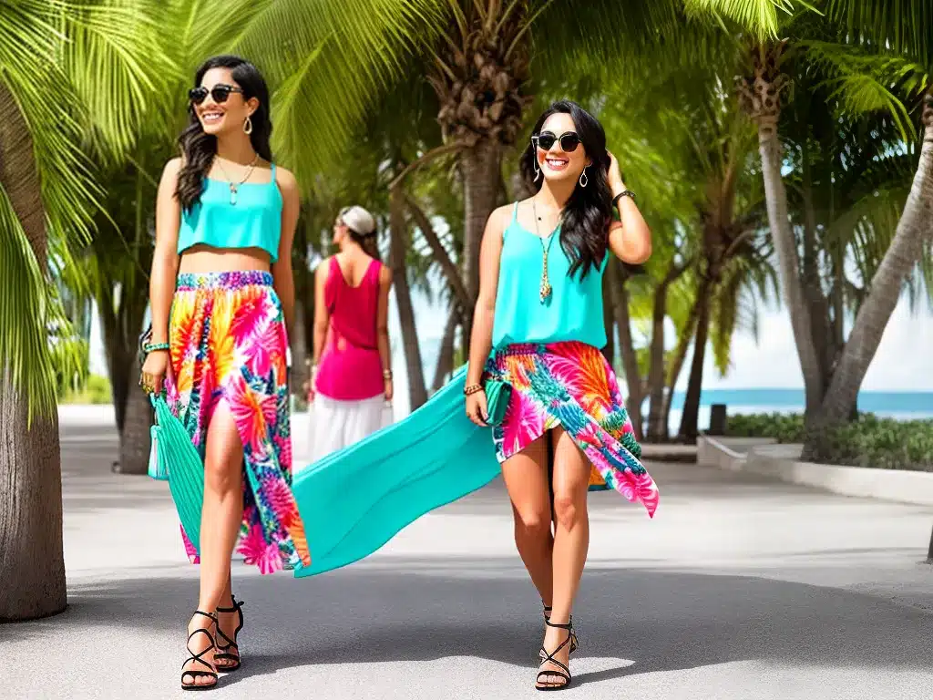 Dicas dicas estilo saias estampas tropicais 3