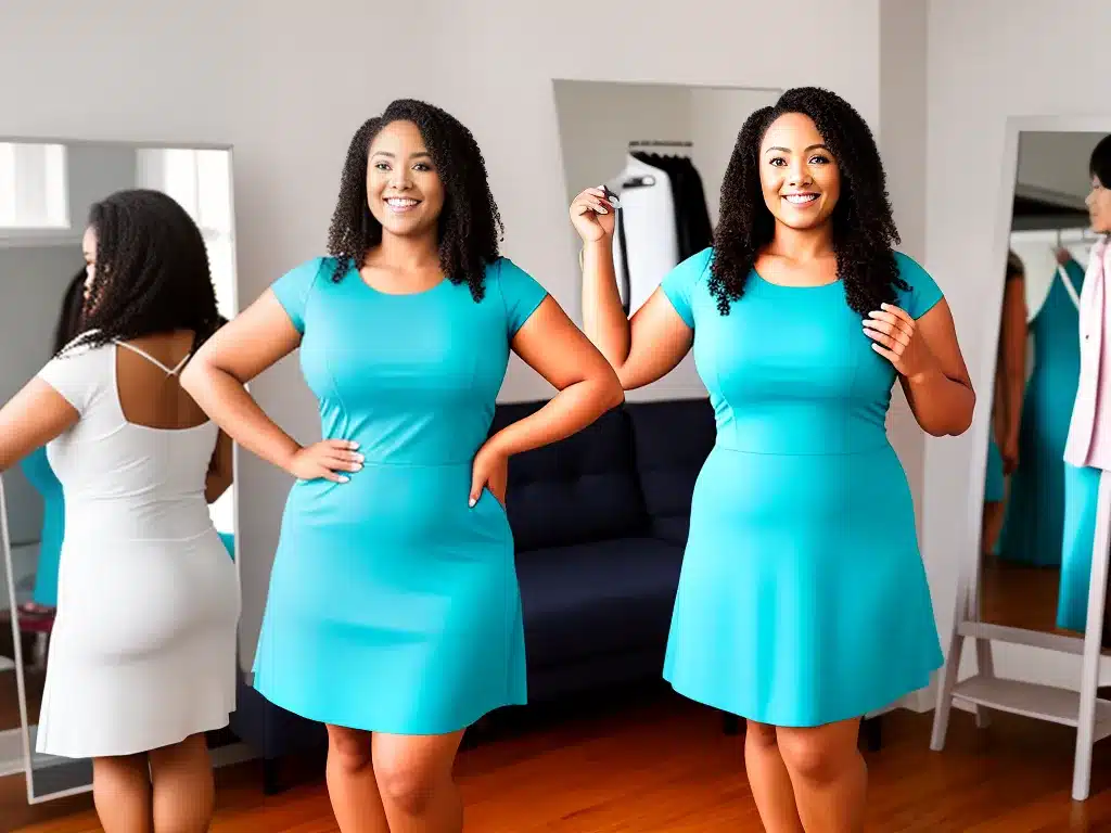 Dicas escolher tamanho roupas plus size
