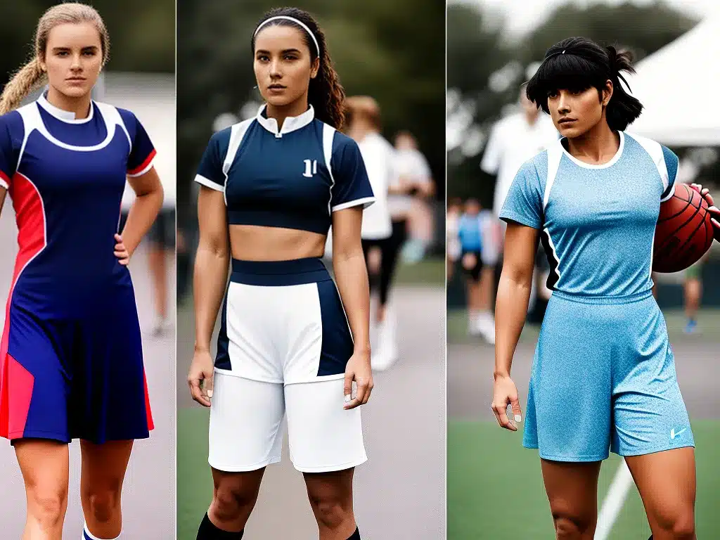 Dicas evolucao roupas esportivas femininas uniforme moda