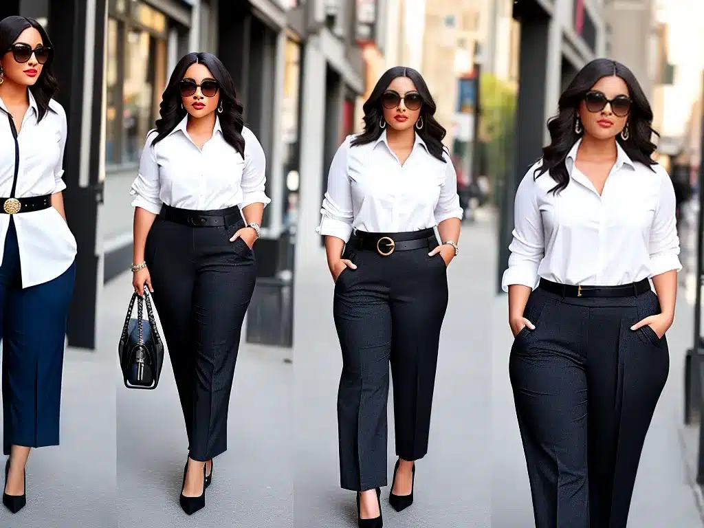 Dicas moda plus size combinando tipos de calcas 4