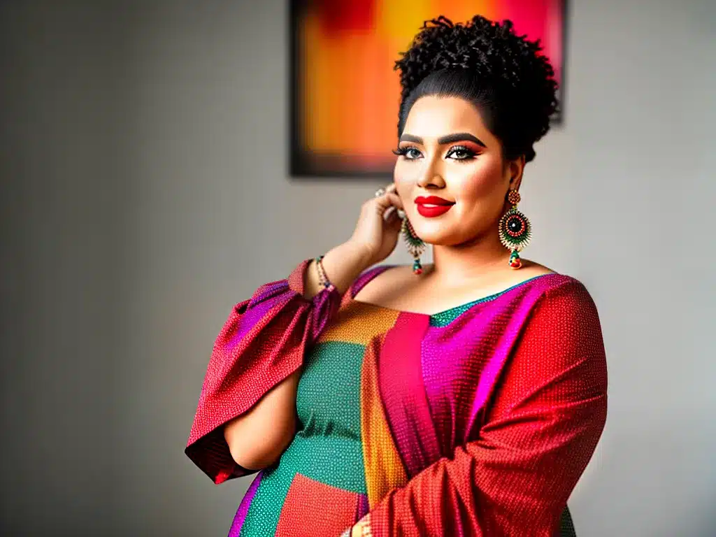 Dicas moda plus size estampas etnicas 2