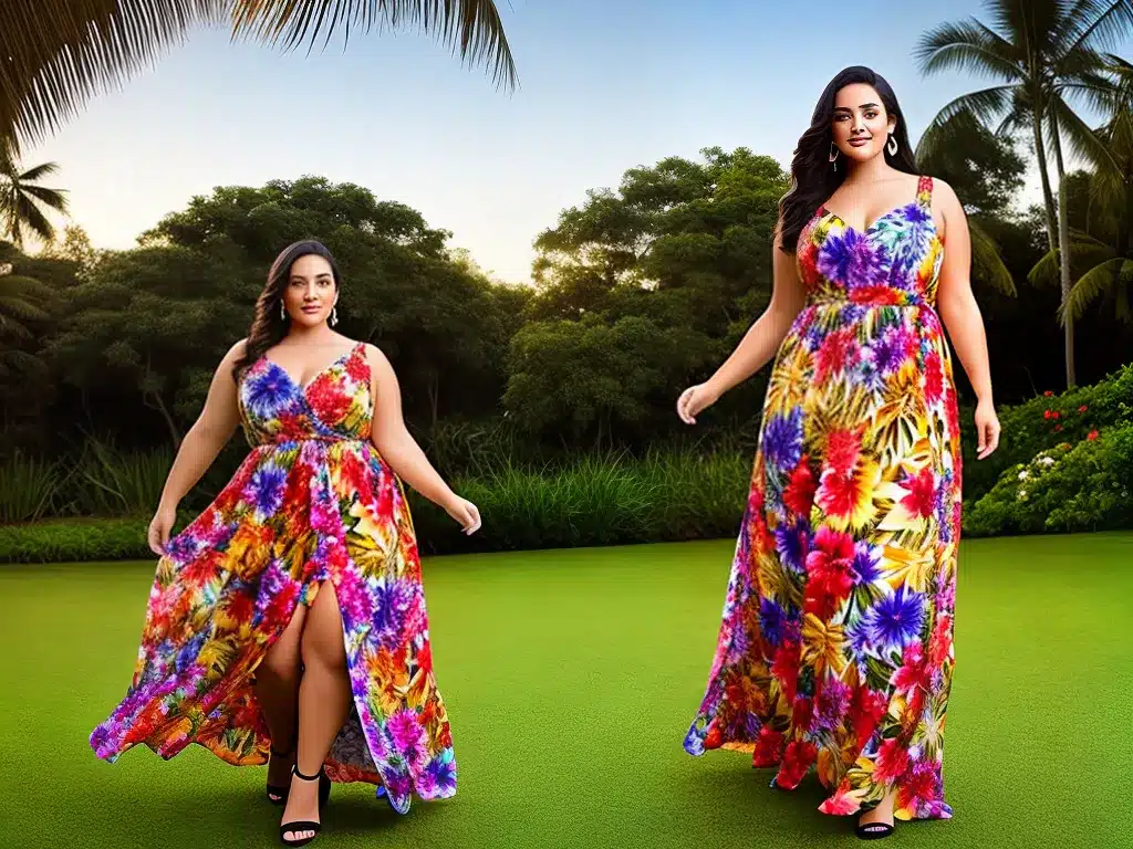 Dicas moda plus size estampas paisagens cenarios 4