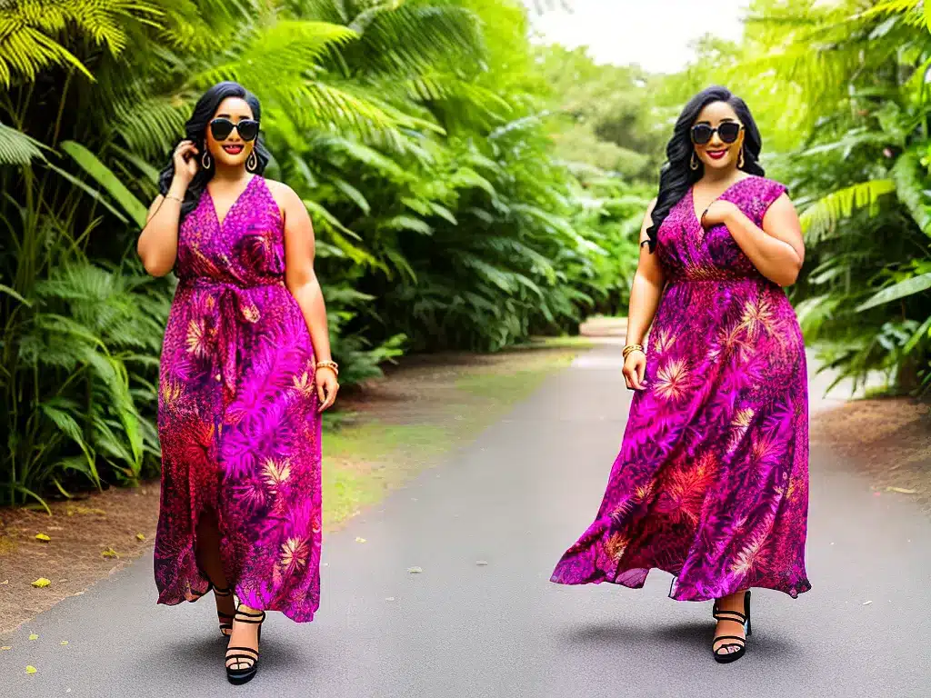 Dicas moda plus size estampas tropicais 2 Dicas moda plus size estampas tropicais 2